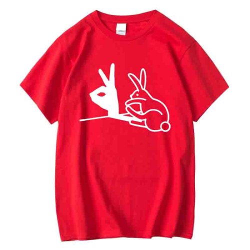 Imagen de Camiseta informal a la moda para hombre, camiseta 100% de algodón de alta calidad con diseño diverti...
