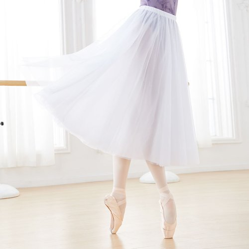Image de Jupe de Ballet Longue Douce - Adulte