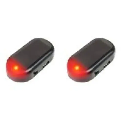 Image de Alarme Factice LED Solaire - Sécurité Véhicule