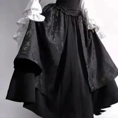 Image de Blouse Lolita Kawaii Manches Évasées - Style Y2K & Dentelle