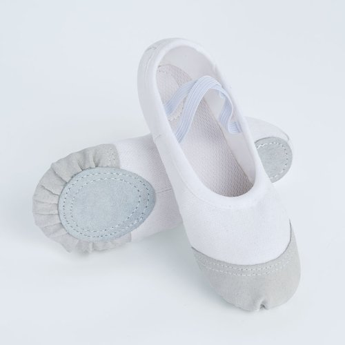 Afbeelding van Meisjes Vrouwen Ballet Schoenen Dansschoen Canvas Ballet Slippers Dans Flats Kinderen Volwassen Zachte Zool Ballet Dansschoenen Ballerina Schoenen