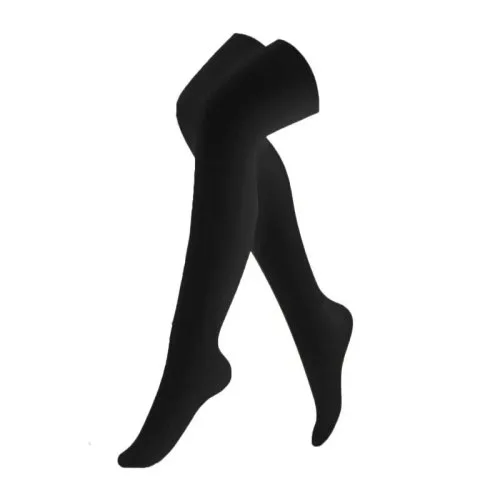 Over knie zwart