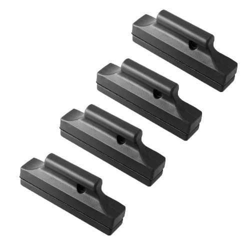 4x zwart