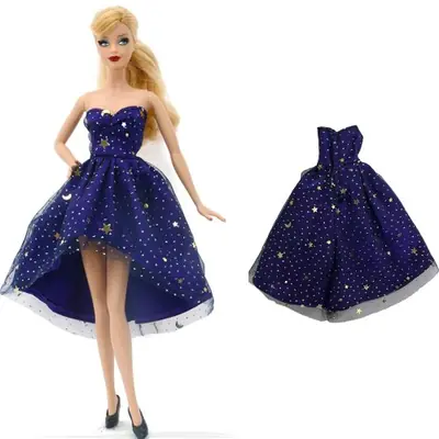 Image de Robe Princesse pour Poupée 30 cm - Accessoire de Jeu Élégant