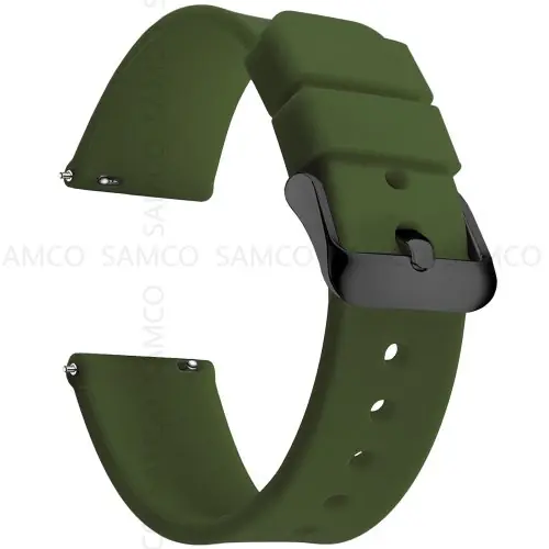 Image de Bracelets de Montre en Silicone Rapide & Souple
