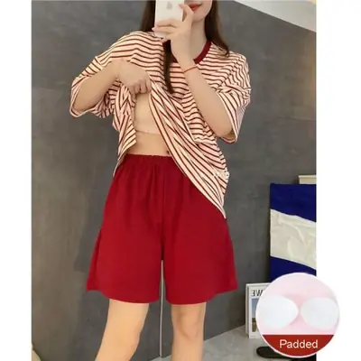 Image de Pyjama Femme XL Rayé - Confort & Style