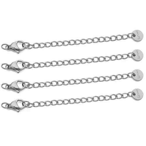 Image de Chaînes d'Extension Acier Inoxydable - Kit DIY Bijoux