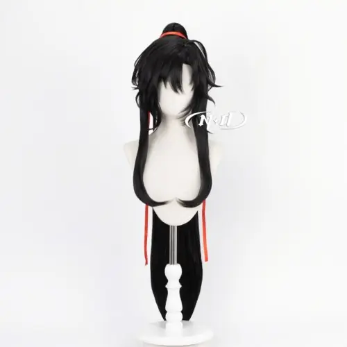 Image de Perruque Cosplay Wei Wuxian - Grand Maître de la Culture Démoniaque