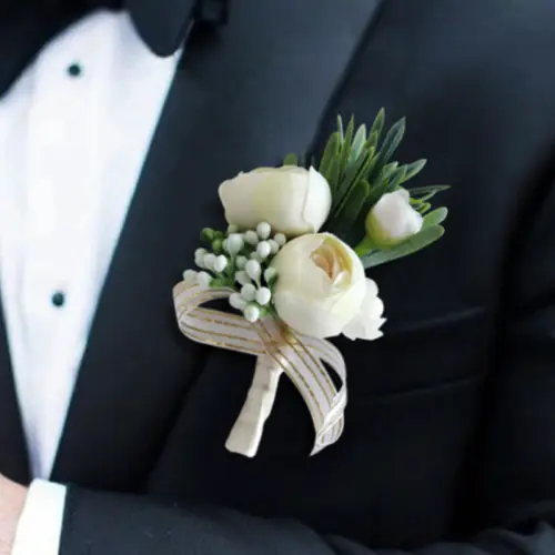 Image de Bouquet de Mariée Élégant et Romantique