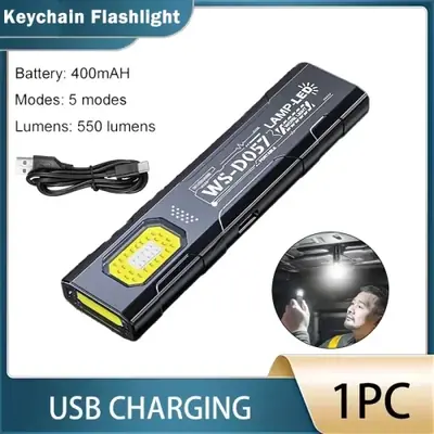 Image de Torche LED USB Rechargeable - Lumière Puissante & Portable
