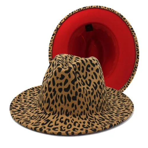 Leopardo y rojo