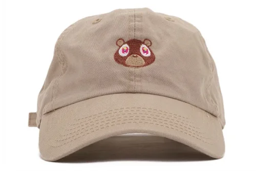 Immagine di Kanye West Ye Bear Dad Berretto da baseball adorabile estivo per uomo Donna Snapback Cappello stile hip-hop con rilascio esclusivo unisex