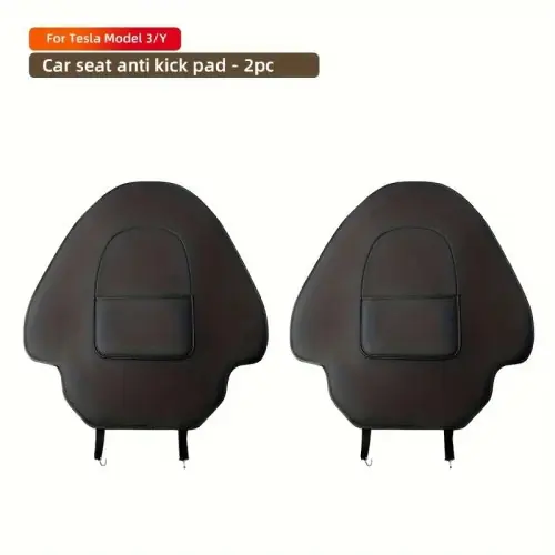 Image de Tapis de Protection Arrière en Cuir pour Tesla Model 3 & Y