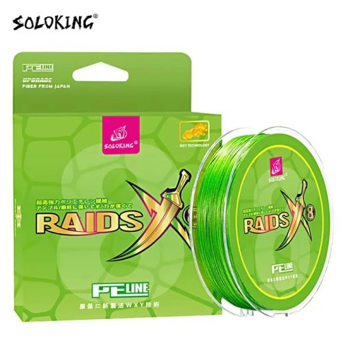 Image of Soloking 150M Super Thin Micro Fly 8-Strand PE Braided Fishing Line for Carp and Trout – Ultra-Smooth, High-Strength, Low-Visibility Angling Line