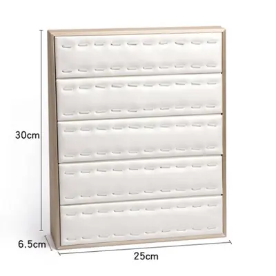 Image de Présentoir Vertical Blanc pour Bijoux