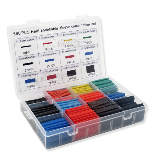 Imagen de Kit de Tubos Termorretráctiles para Cables Eléctricos