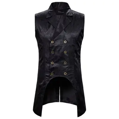 Image de Gilet Médiéval Homme - Coupe Cintrée & Style Rétro