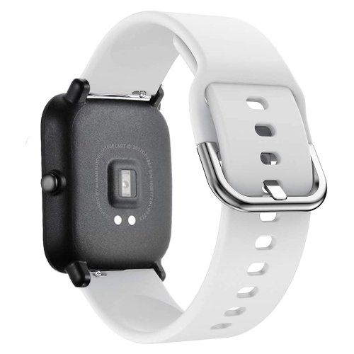 Afbeelding van 20Mm 22Mm Horlogeband Voor Amazfit Gts 2/3/4 Mini Band Gtr 2/3/4 42Mm Siliconen Polsband Armband Voor Amazfit Bip Band Accessoires