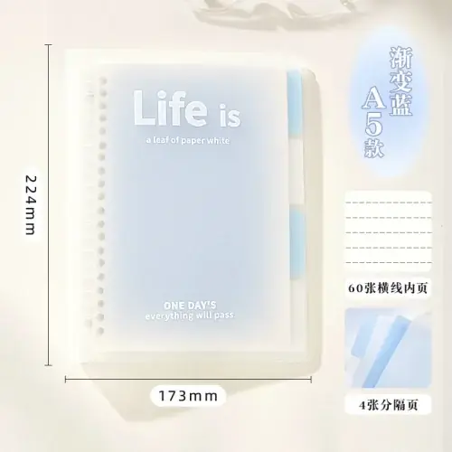 A5 bleu