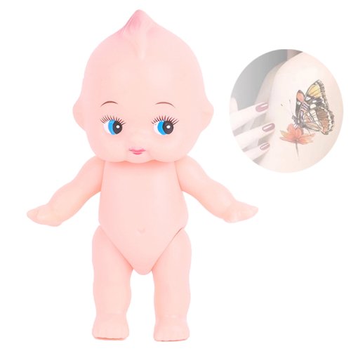 Image of Realistic Silicone Doll-Shaped Tattoo Practice Model – Reusable Training Tool for Permanent Tattoo Removal & Artistry Practice