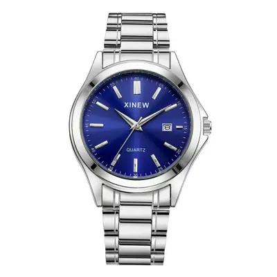 Image de Montre Homme Vintage Acier Inoxydable - Style Élégant & Robuste