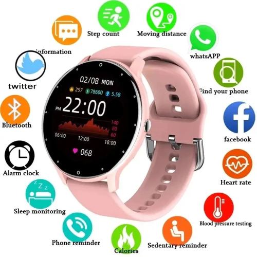 Image de Montre Connectée Smartwatch pour Hommes et Femmes