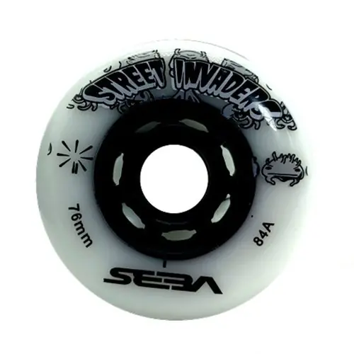 Seules les roues blanches