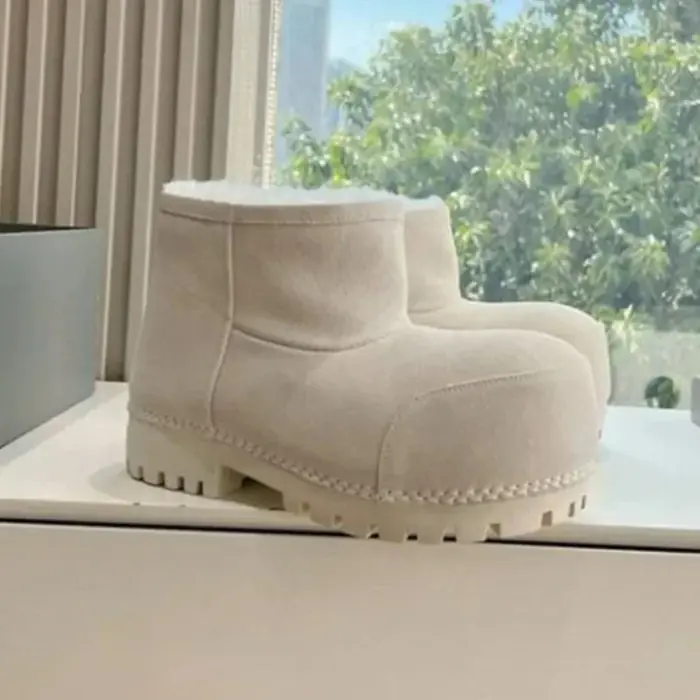 Image de Bottes de Neige Moche Mignon - Hiver Chaud & Confortable
