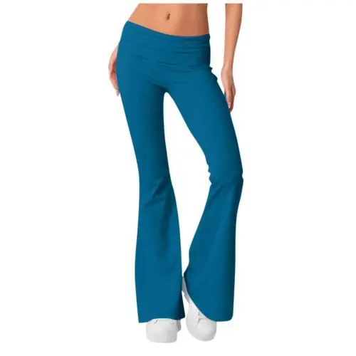 Image de Leggings Évasés Taille Haute - Style Sport & Décontracté