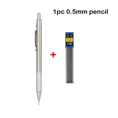 Crayons Mécaniques Métalliques 0.3 à 2.0 mm - Set Premium pour Dessin & Écriture