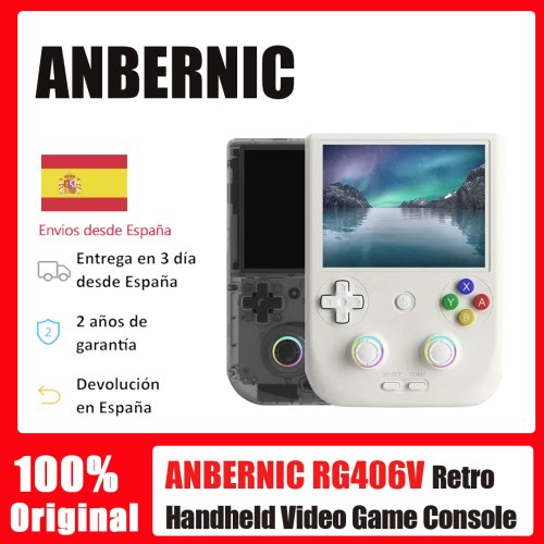 Imagen de Consola Retro Portátil RG406V con Pantalla IPS de 4 Pulgadas