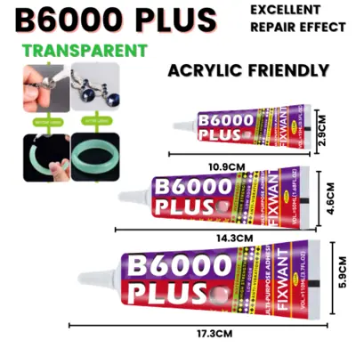 Image de Colle B6000 Super Adhésive - Polyvalente & Ultra-Résistante