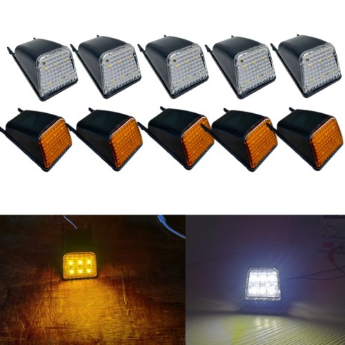 Imagen de 2/3/5 Uds. Para camión Volvo europeo lámpara Led para visera 20398824 20425484 para camión Volvo FH FM NH FH12 FH16 FM9 luces superiores