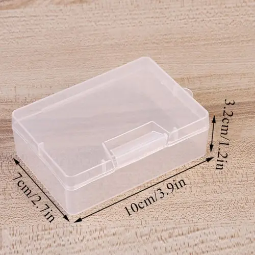 Image de Boîte de Rangement Transparente pour Autocollants