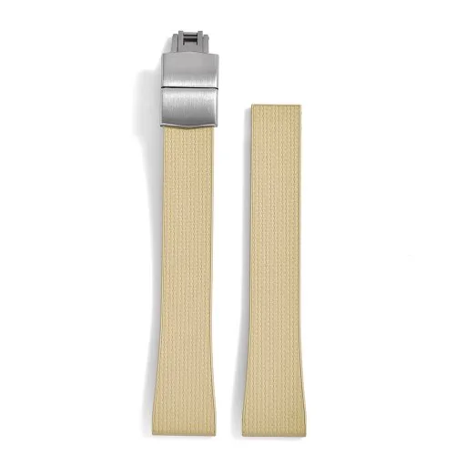 Kaki argent boucle