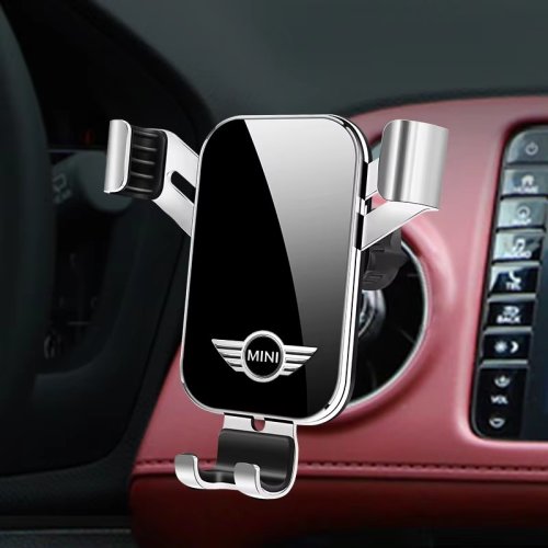 Imagen de Soporte para Teléfono de Coche con Ventilación de Aire, Soporte de Gravedad Universal para Teléfonos Inteligentes en Mini Cooper JCW, Cabrio, Aceman, Countryman, Clubman y Coupe