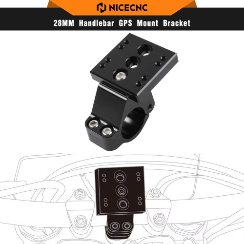 Imagen de Soporte GPS para Manillar KTM - Compatible con Modelos 390, 790, 890, 690 y más