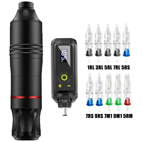Image de Kit Tatouage Sans Fil Professionnel - Idéal pour Débutants