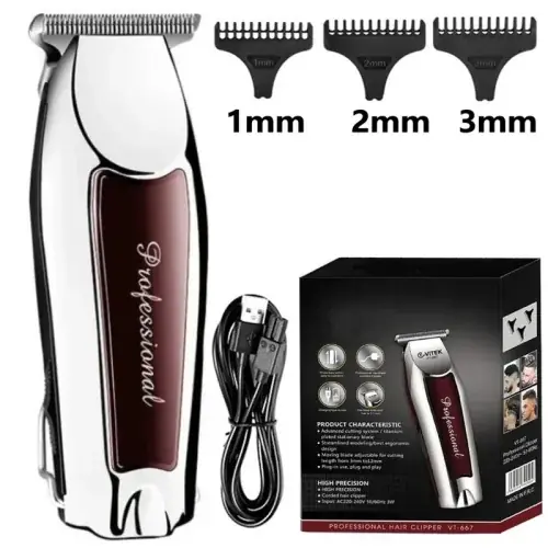 Image de Tondeuse à Cheveux Professionnelle Homme - Rechargeable & Précise