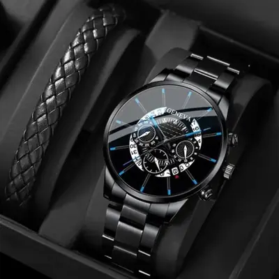 Image de Montre Homme Acier Inoxydable - Élégance & Précision