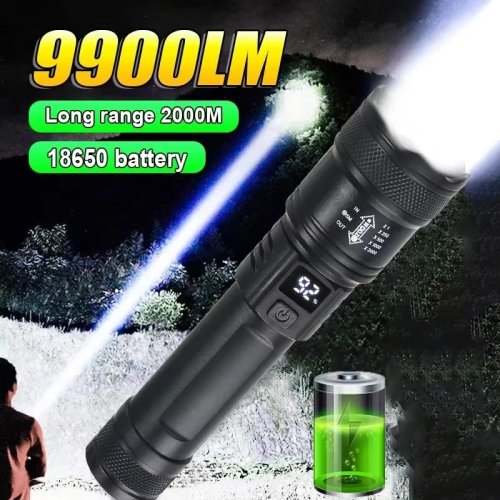 Image de Lampe Torche LED Ultra Puissante - Autodéfense & Camping