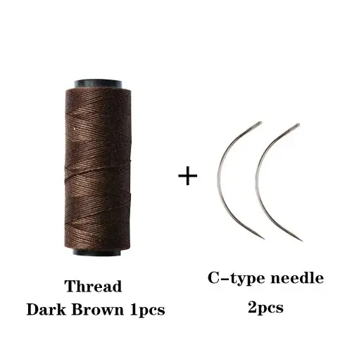 Image de Kit Aiguilles & Fils pour Extensions de Cheveux