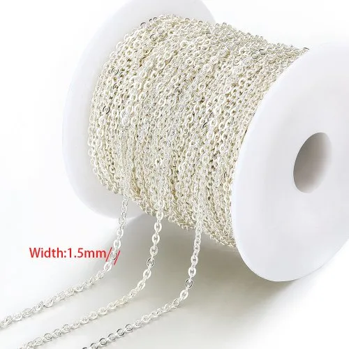 Zilver kleur 1.5mm