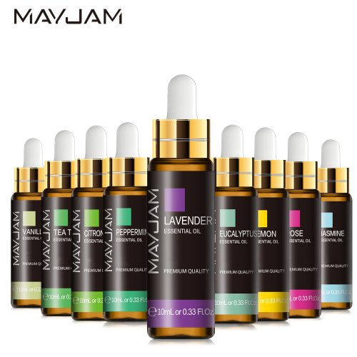 Image de Huile Essentielle Mixte 10ml - Lavande, Jasmin, Eucalyptus & Plus