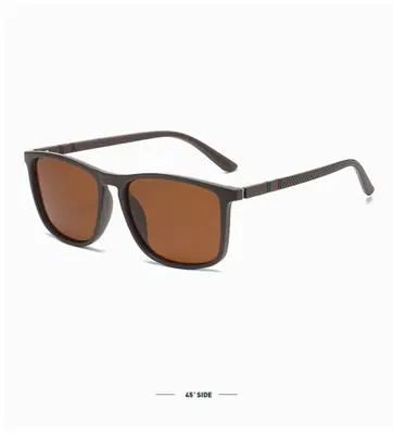 Image de Lunettes de Soleil Carrées Polarizées - Style Classique pour Hommes & Femmes