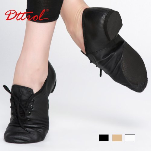 Image de Chaussures de Danse Jazz & Ballet en Cuir - Hommes, Femmes, Enfants