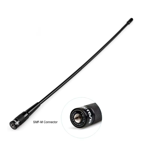 Imagen de Retevis RHD-771 H777 accesorios para walkie-talkie antenas SMA-F SMA-M HA02 VHF UHF antena de doble banda para Baofeng Retevis RT5R
