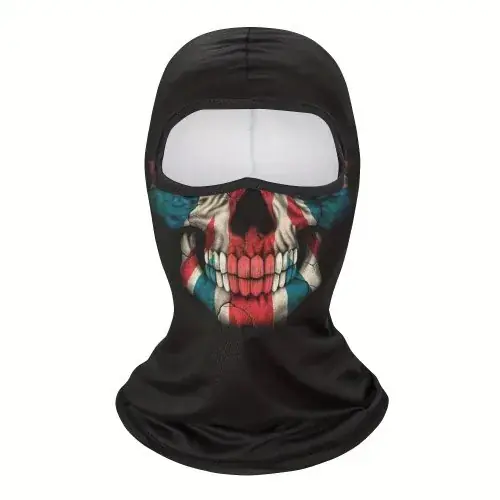 Image de Masque Cagoule Fantôme - Protection UV & Anti-Poussière