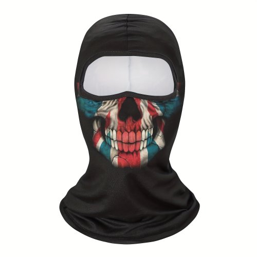 Image de Masque Cagoule Fantôme - Protection UV & Anti-Poussière