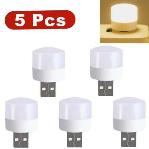 Image de Mini Lampe LED USB - Lumière de Lecture Portable